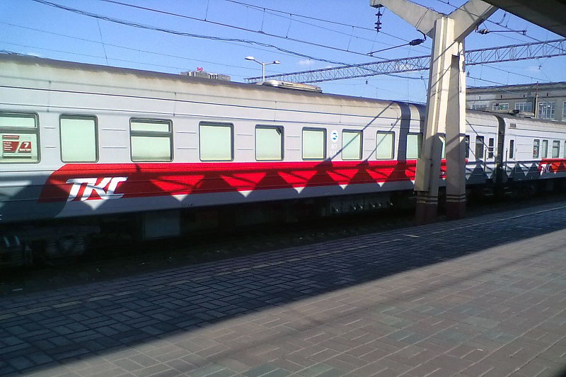 Фото поезда Псков